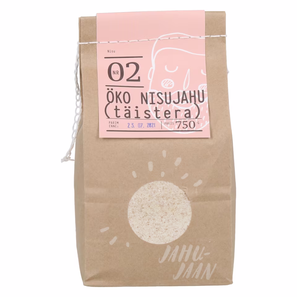 Öko nisujahu (täistera) Jahu-Jaan, 750g