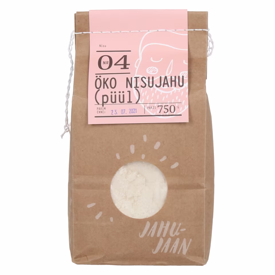 Öko nisujahu (püül), Jahu-Jaan 750g