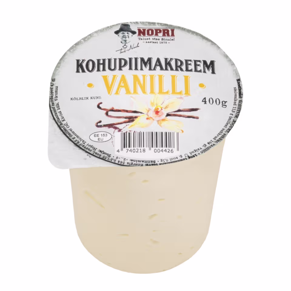 Kohupiimakreem vaniljega