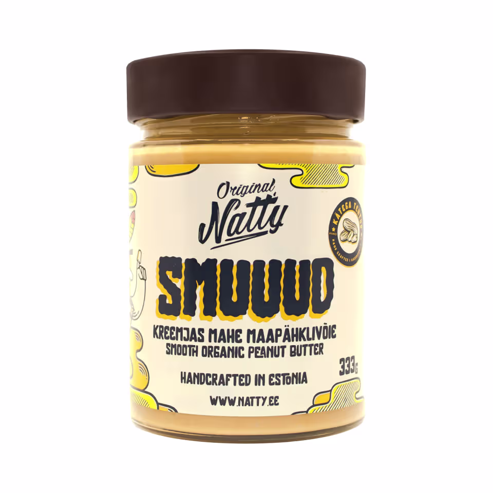 Mahe maapähklivõie kreemjas “Smuud”