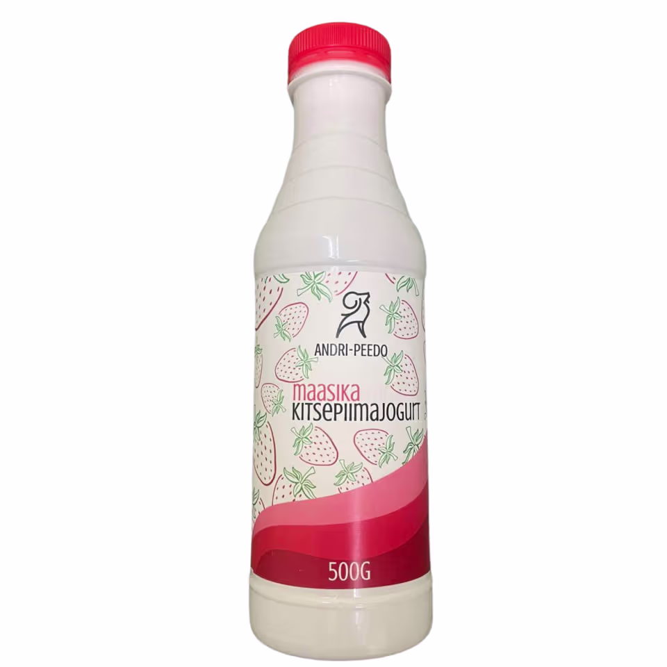 Kitsepiimajogurt maasikaga