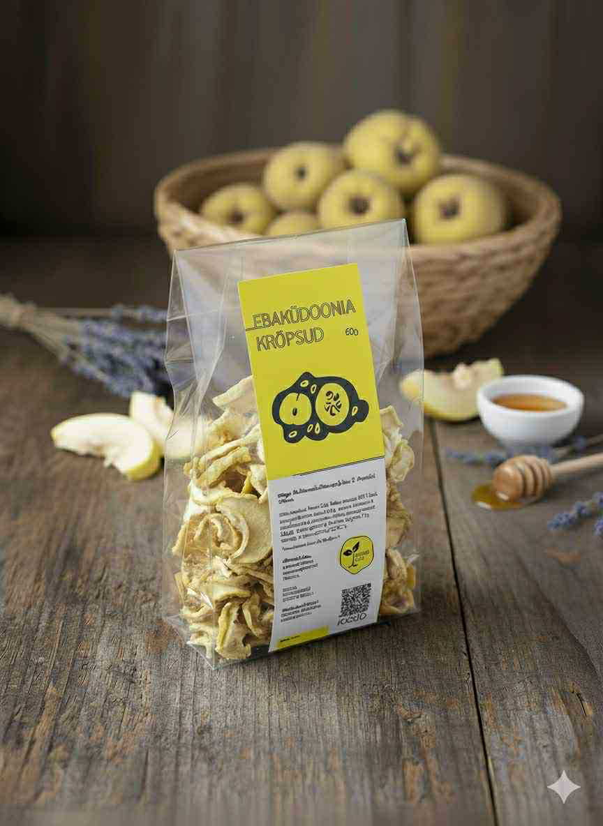 Ebaküdoonia krõpsud